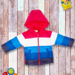 MeeMee Boys Multicoloured Colourblocked Lightweight Puffer Jacket-picture-12