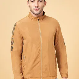 Urban Ranger by pantaloons Stand Collar Bomber Jacket-picture-21