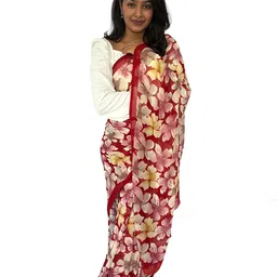Sitanjali Floral Chanderi Saree-picture-21