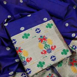 KALINI Ethnic Motifs Woven Design Unstitched Dress Material-picture-32