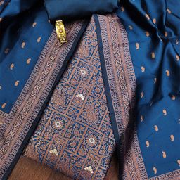 Ishin Woven Design Unstitched Dress Material-picture-32