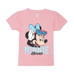 Wear Your Mind Girls Minnie Mouse Printed Pure Cotton T-shirt-picture-12