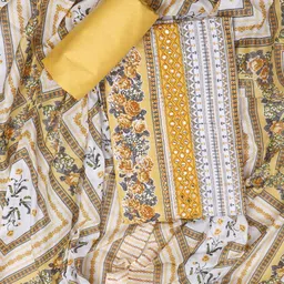 SALWAR STUDIO Printed Pure Cotton Unstitched Dress Material-picture-28