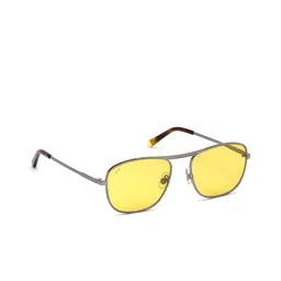 WEB EYEWEAR Unisex Square Sunglasses WE0199 55 14J-Yellow-picture-28