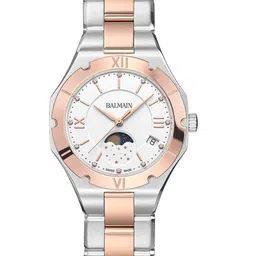 Balmain Women Brass Embellished Dial & Stainless Steel Bracelet Style Straps Analogue Watch B45983322-picture-15