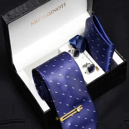 MUTAQINOTI Men Three Square Necktie Accessory Gift Set-image-61