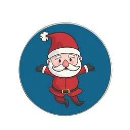 THEYAYACAFE Blue & Red Printed Holly Jolly Penguin Fridge Magnet-picture-24