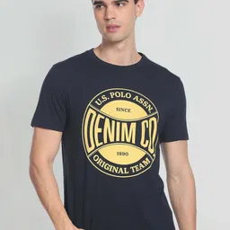 U.S. Polo Assn. Denim Co. Circle Brand Print Cotton T-Shirt-picture-24