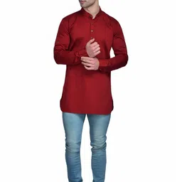 UD FABRIC Men Cotton Kurtas image 3