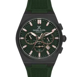 Daniel Klein Exclusive Men Dial & Textured Straps Analogue Watch DKX.1.13886-5-picture-19