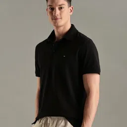Tommy Hilfiger U.S Collection Slim Fit Polo Collar Cotton T-shirt image 4
