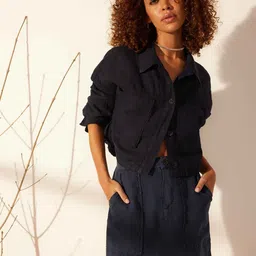 Trendyol Pure Linen Mini Skort image 2