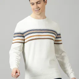 BLACK BUCK Men Printed Pullover image 1