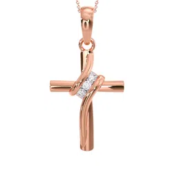 CANDERE A KALYAN JEWELLERS COMPANY Women 14 KT Gold Immissa Pendant Diamond -0.94g-picture-31