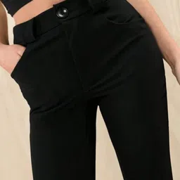 Next One Women Smart Flared High-Rise Bootcut Trousers image 5