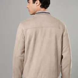 BYFORD by Pantaloons Men Longline Open Front Jacket image 4