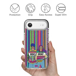 DailyObjects Geometric Printed iPhone Air Back Case Mobile Accessories image 4