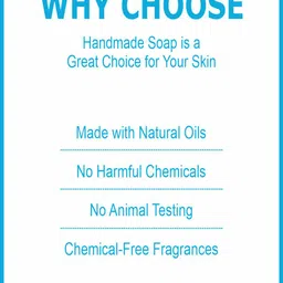 She Essentials Set Of 5 Natural Mint Soaps - 125 g Each image 3