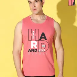 WOOSTRO Men Pack Of 2 Typography Printed Cotton Slim Fit T-shirt-image-98