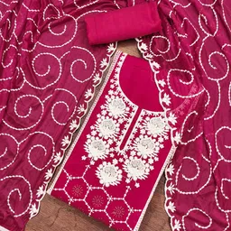 MANVAA Embroidered Unstitched Dress Material-picture-11