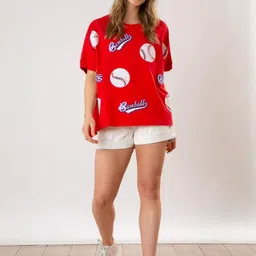 StyleCast Grephic Printed Short Sleeve T-shirt image 3