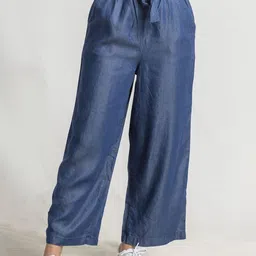 Tripursundari Fashion Women Tie and Dye Relaxed Trousers-picture-24
