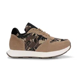 Eego Italy Men Printed Lace-Ups Retro Chunky Sneakers image 3