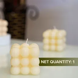 The Zappy Box White & Cream-Coloured 1 pieces Core Candle image 2