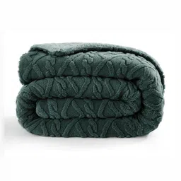 bsb home Green Heavy Winter 500 GSM Single Bed Blanket-image-63