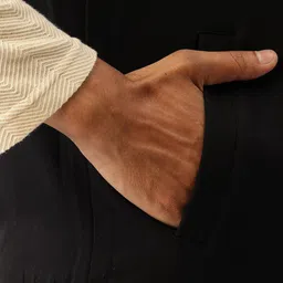 Okane Mock Collar Reversible Gilet Jacket image 2