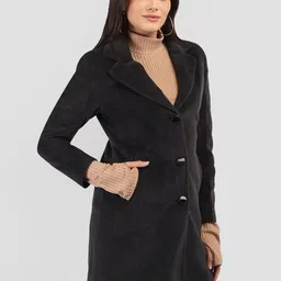 PROTEX Women Single-Breasted Winter WearOvercoat image 3