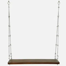 woodsworth from pepperfry Edelstal Mango Wood Swing In Tubbaq Finish image 5