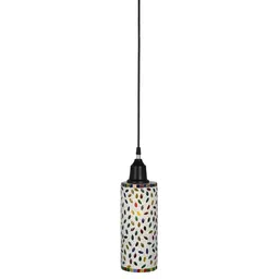 SOMIL Printed Glass Cylinder Ceiling Lamps image 3