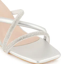 DressBerry Party Block Sandals image 2