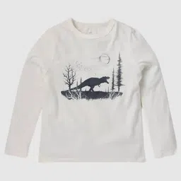 GAP Boys Graphic Printed Round Neck Cotton T-shirt-image-54