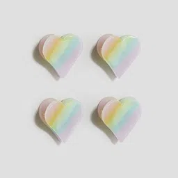 H&M 4-Pack Heart-Shaped Hair Claws-picture-32
