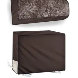 The Furnishing Tree Coffee Brown Plastic Air Conditioner Cover-picture-39