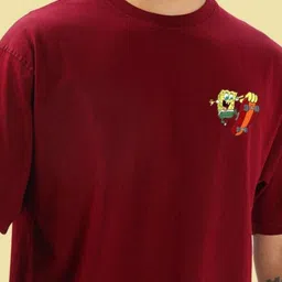 BDSQUARE Men Printed Applique T-shirt image 5