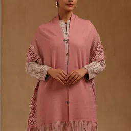 Soch Women Embroidered Acrylic Shawl-image-50