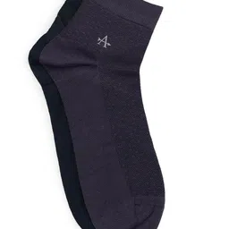 Arrow Men Pack Of 2 Pure Cotton Ankle Length Socks-picture-24