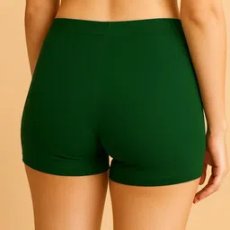 DRAXSTAR Pack Of 2 Combed Cotton Mid-Rise Boy Shorts Briefs image 2