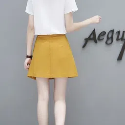 MONRSH Printed Round Neck T-shirt & Skirt Co-Ords image 2