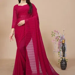 Zeenat Duniya Woven Design Poly Chiffon Saree-picture-40