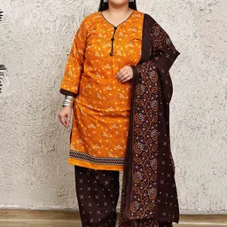 KALINI Women Floral Printed Regular Kurta with Salwar & Dupatta-picture-41