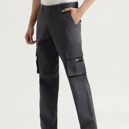 United Colors of Benetton Men Straight Fit Trousers image 3
