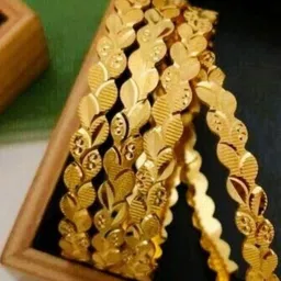 SGN fashion Gold Brass Bangles-picture-17