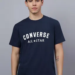 Converse Unisex L4L Typography Printed Round Neck Pure Cotton T-Shirt-picture-33