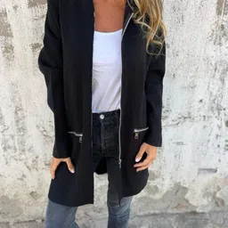 StyleCast Women Longline Open Front Jacket-picture-36