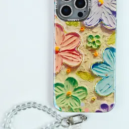 PEEPERLY Floral Printed iPhone 16 Pro Back Case Mobile Accessories-picture-21