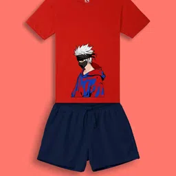 NUSYL Boys Multi Cotton Blend Clothing Set-picture-36